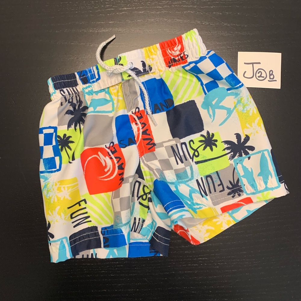 $3.00💝 Koala Kids 6-9m Boys Swim Trunks